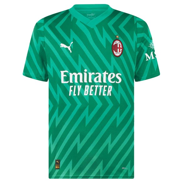 Tailandia Camiseta AC Milan Primera Portero 2023/2024